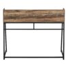 Computer Desk For Home Office, Laptop, Storage Shelves, Contemporary Versatile Placement - Brown - Image 4