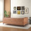 Angelina - Leather Sofa - Brown - Image 4