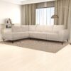 Amara - Left Sectional Sofa - Cream - Image 9