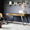 Lowry - Desk - Distressed Golden Wheat - Image 6