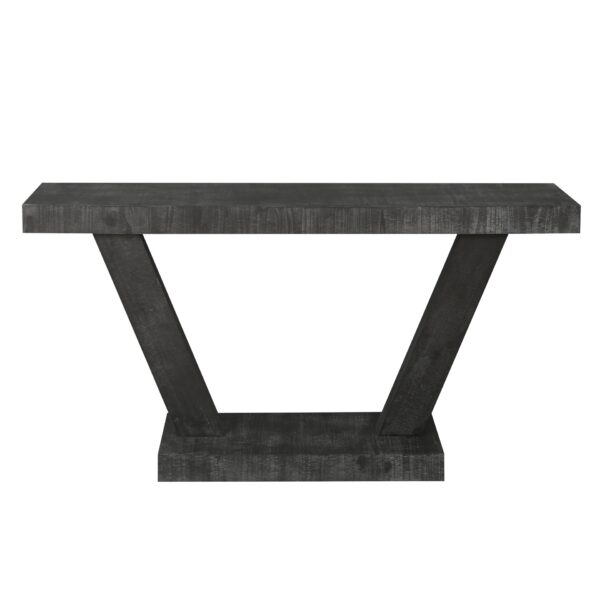 Vintage Distressed Wood Entryway Bench With 2 Tier Storage, Rustic Wide Design - Antique Black