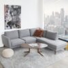 Benson - Sectional Sofa Right Facing Chaise - Gray - Image 5