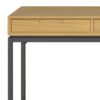 Banting - Mid Century Wide Desk - Oak Veneer - Image 9
