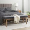 April - Upholstered Accent Bench - Multicolor - Image 2