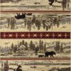 Nature's Nest - 2' X 3' Lodge Area Rug, Polyester - Multi - Image 6