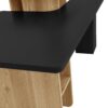 Nesting Coffee Tables Farmhouse, Rectangle Coffee Table Living Room Sofa Side Table For Living Room (Set of 2) - Black - Image 7