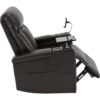 Power Recliner With Storage Arms, Cupholders, Swivel Tray Table And Cell Phone Stand - Brown - Image 15