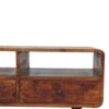 Trio Curved Media Unit - Antique Bronze - Image 3