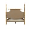 Queen Bed Turned Legs - Natural - Image 6