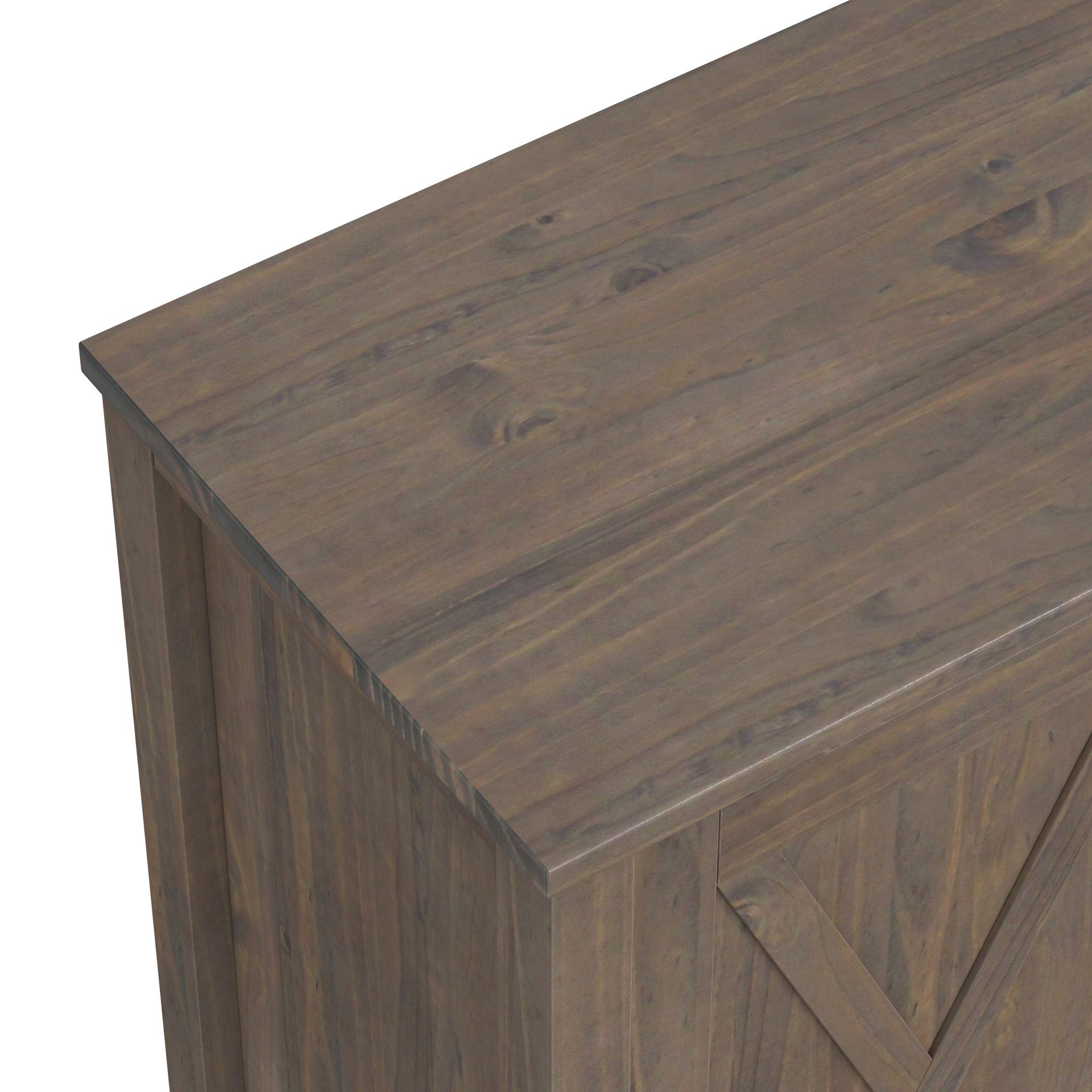 Ela - Low Storage Cabinet - Smoky Brown - Image 3