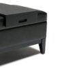 Oregon - Storage Ottoman Bench With Tray - Midnight Black - Image 5