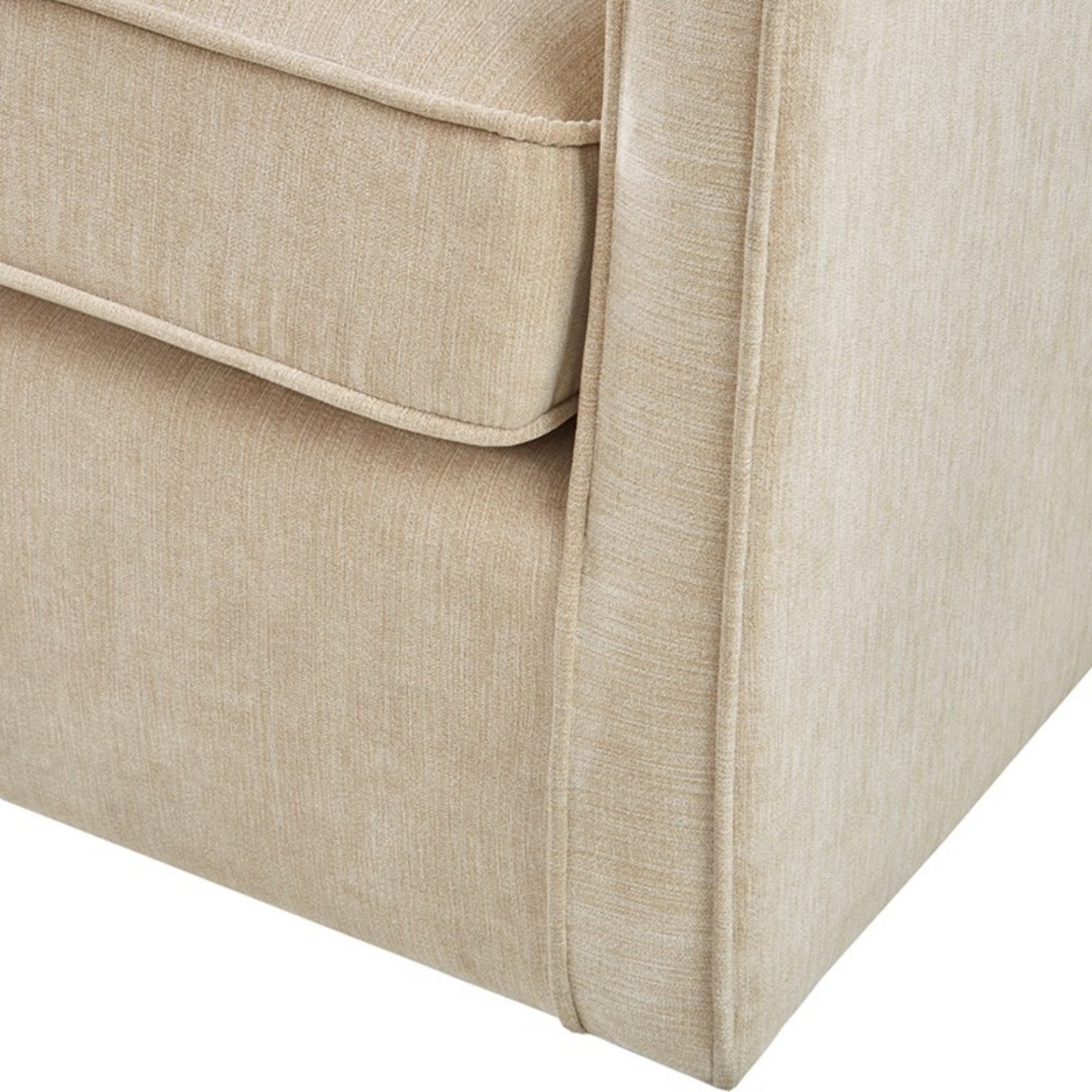 Harris - Swivel Chair With 360 Degree Rotation - Cream - Image 5