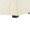 Oversized Chaise, Lounge Chair Classic Design, Soft Fabric, Durable Frame With Solid Wood Legs - Beige - Image 13