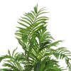 47" Tall, Artificial Plant, Areca Palm Tree, Indoor, Faux, Fake, Floor, Greenery, Potted, Real Touch, Decorative - Green / Black - Image 4