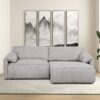 Cleveland - Dual Power Convertible Sofa - Silver - Image 5