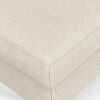 Ava - Mid Century Ottoman - Cream - Image 6