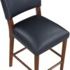 Bryson - Counter Height Stool With Handle - Dark Blue - Image 4