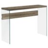 Console Accent Table Narrow For Living Room - Taupe - Image 6