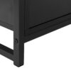 TV Stand Console Media Entertainment Center Storage Drawers For Living Room - Black - Image 8