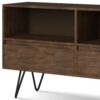 Chase - Low Bookcase - Rustic Natural Aged Brown - Image 8