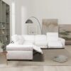 Yohan - Reclining Sectional Sofa - White - Image 15