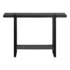 Accent Console Table For Entryway, Contemporary - Black - Image 4