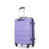 Expandable 3 Piece Luggage Sets Pc Lightweight & Durable Suitcase With Two Hooks, Spinner Wheels, Tsa Lock, (21/25/29) - Purple - Image 13