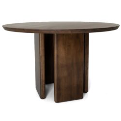Alden - Round Dining Table - Walnut