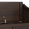 Connaught - Entryway Storage Bench With Shelf - Chestnut - Image 7