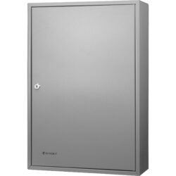 150 Key Adjustable Key Cabinet With Key Lock - Gray