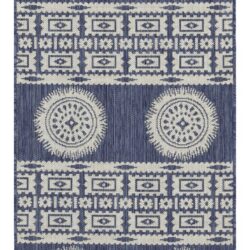 Sunshine - 2'7" X 7'3" Indoor, Outdoor Area Rug - Blue