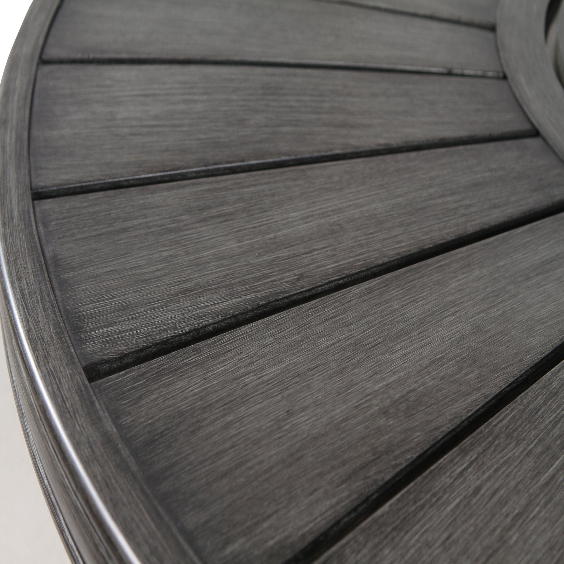 Propane Outdoor Fire Pit Table - Gray - Image 5