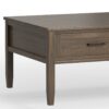 Ela - Lift Top Coffee Table - Smoky Brown - Image 8