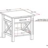 Kitchener - End Table - Black - Image 7