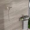 Multi Function Adjustable Hand Shower 7 Function Plastic Hand Shower With 59" Hose - Chrome - Image 2