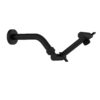 Sleek Design 4" Shower Arm Extension - Black - Image 11