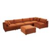 Uptown - Modular Sofa - Burnt Orange - Image 3