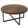 Faro - Round Coffee Table - Brown - Image 8
