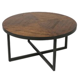 Faro - Round Coffee Table - Brown