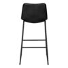 Office Chair, Bar Height, Standing, Computer Desk, Work, Leather Look, Contemporary, Modern - Black - Image 4