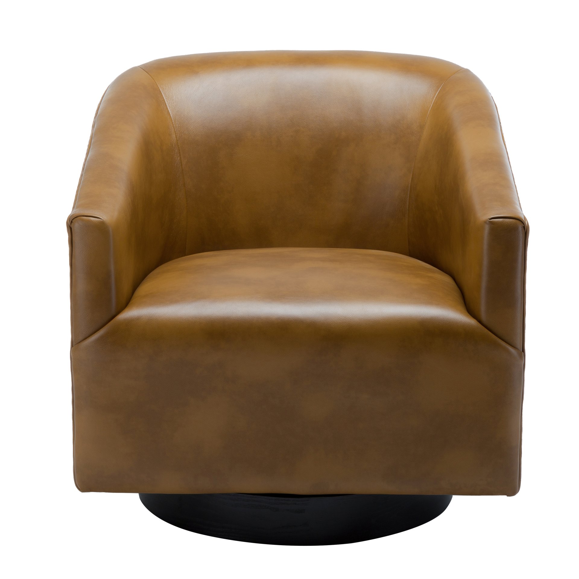 Garland - Swivel Chair With Upholstery - Camel - Image 4