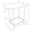 Home Bar Table With Bar Height Small Rectangular For Kitchen - Black - Image 5