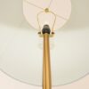 Celestial - Modern Floor Lamp With Accent Table With Large Shade - Gold / White - Image 4