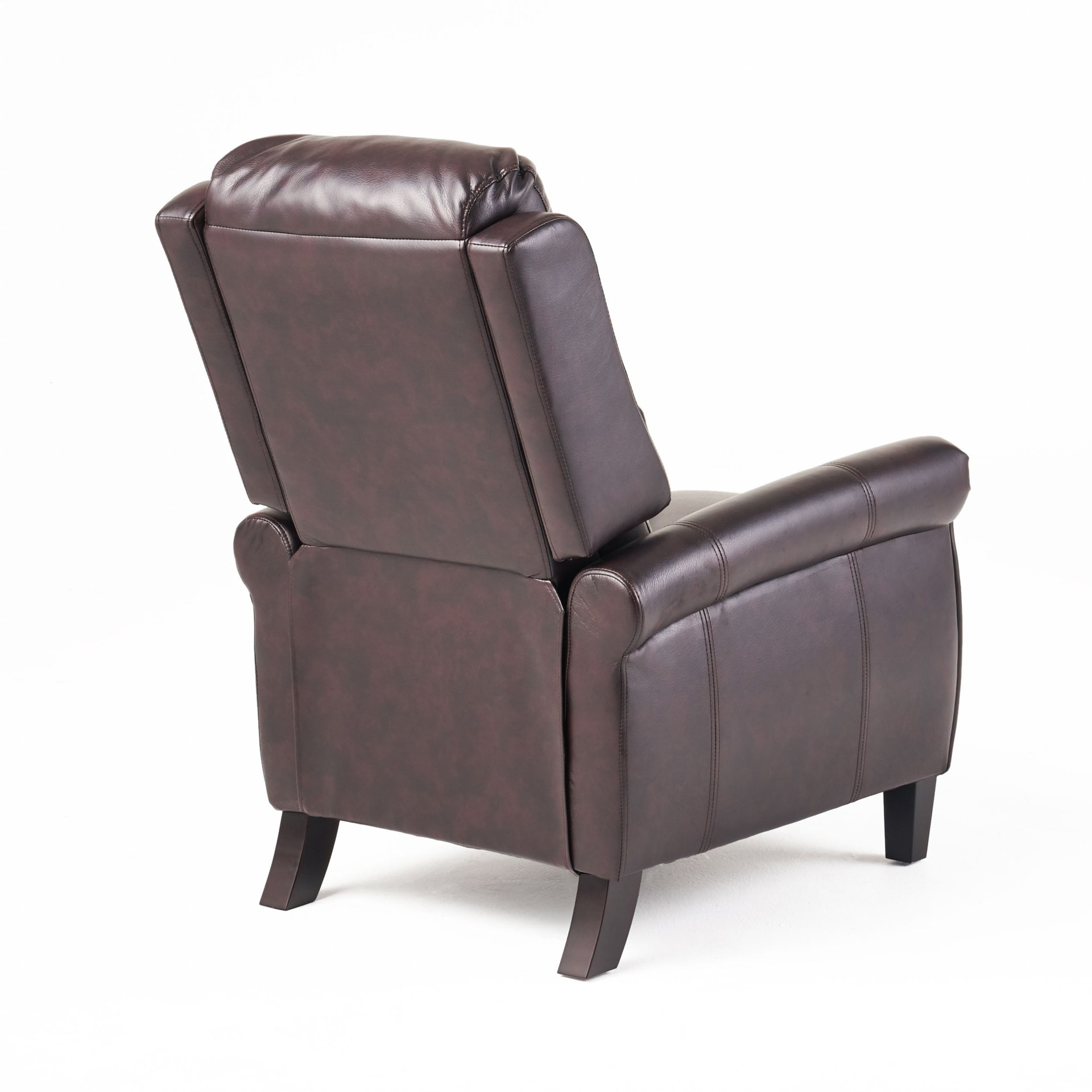 Memphis - Standard Recliner Club Chair - Burgundy - Image 14