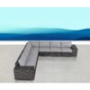 Premium Outdoor Lounge Set With Cushions - Gray Mix - Image 2