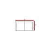 Outdoor Loveseat & Cushions - Gray Mix - Image 4