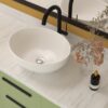 Oval Vessel Bathroom Sink - White - Image 6