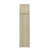 Arched Kitchen Pantry, Modern Farmhouse Wood Kitchen Storage Cabinets, Arched Storage Display Cabinet With Adjustable Shelves, Versatile Cupboard For Kitchen, Dining Room, Living Room - Natural - Image 10
