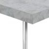 Accent Table, C - Shaped, Modern & Convenient Design - Gray - Image 6