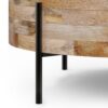 Rayburn - Drum Coffee Table - Natural - Image 6
